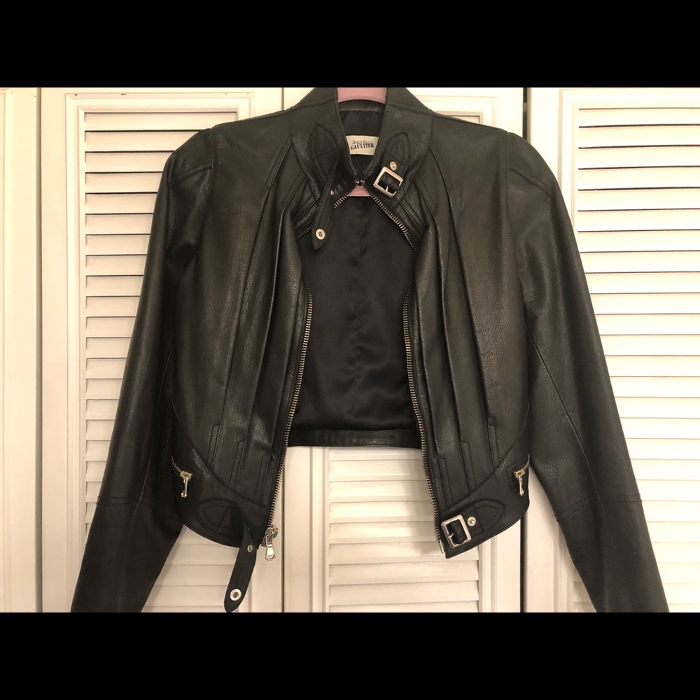 Jean Paul Gaultier Vintage leather Jacket - Picture 8 of 16